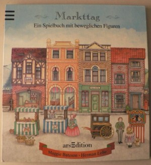Bateson, Maggie/Lelie, Herman/Kleine, Almut (bersetz.)  Markttag - Ein Spielbuch mit beweglichen Figuren 