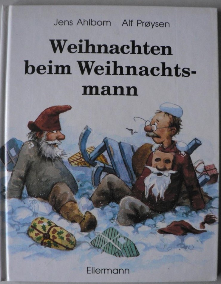 Ahlbom, Jens/Prysen, Alf/Hlubeck, Stefanie (bersetz.)  Weihnachten beim Weihnachtsmann - Bilderbuch 
