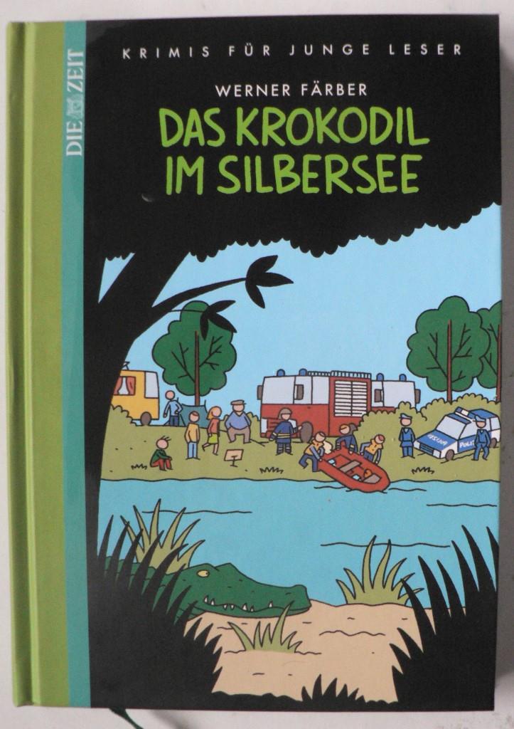 Frber, Werner/Wolfermann, Iris (Illustr.)  Das Krokodil im Silbersee. Ein Urlaubskrimi mit Kochrezepten (Krimis fr junge Leser) 