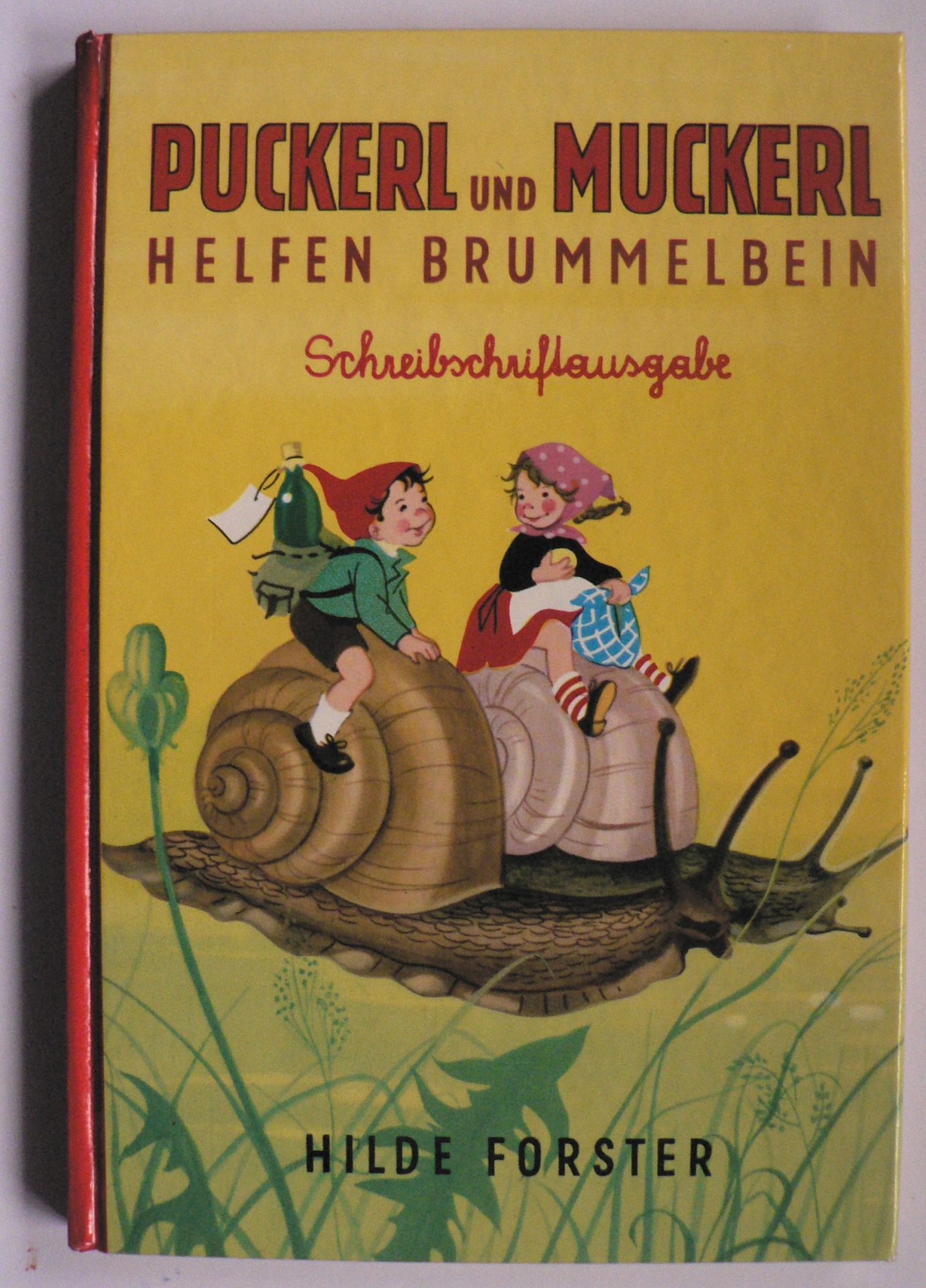 Hilde Forster/Gerti Mauser-Lichtl (Illustr.)  Puckerl und Muckerl helfen Brummelbein (Schreibschriftausgabe) 