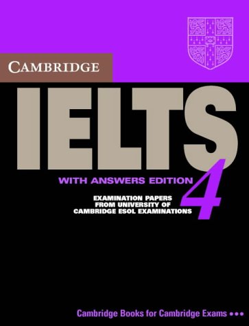 Cambridge IELTS 4 Self Study Pack: Examination Papers from University of Cambridge ESOL Examinations (Cambridge Books for Cambridge Exams)  Auflage: 1 - Cambridge, ESOL