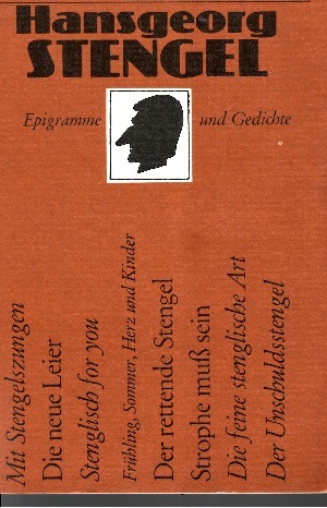 Stengel, Hansgeorg;  Epigramme und Gedichte 
