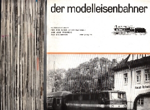Autorengruppe;  Der Modelleisenbahner - Fachzeitschrift fr den Modelleisenbahnbau und alle Freunde der Eisenbahn  - 37 Hefte 