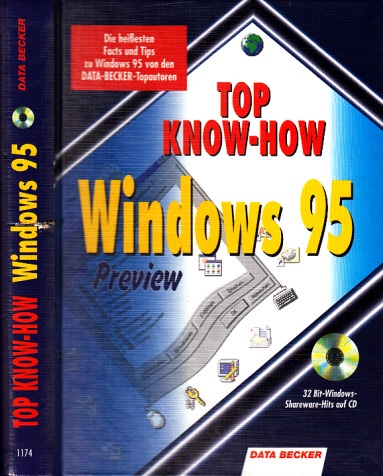 Windows 95 Preview -Top know-how  1. Auflage - Marohn, Oliver und Jürgen Modis;