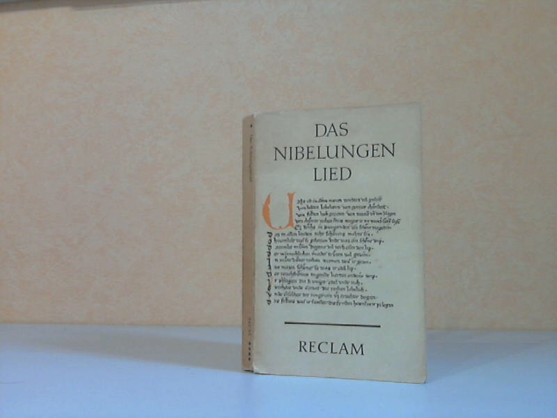 Genzmer, Felix;  Das Nibelungenlied 