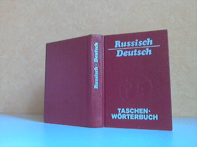 Ruzicka, Rudolf;  Taschenwrterbuch Russisch-Deutsch mit etwa 13000 Stichwrtern 