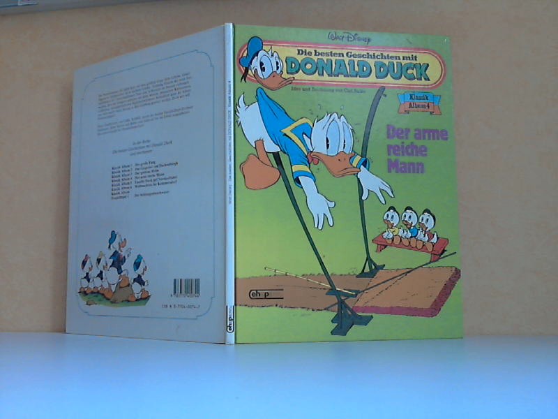 Kabatek, Adolf, Dorit Kinkel und Erika Fuchs;  Die besten Geschichten mit Donald Duck. Album 4: Der arme reiche Mann 