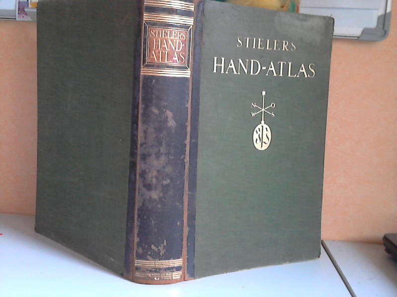 Haack, H.;  Stielers Hand-Atlas. 254 Haupt- und Nebenkarten in Kupferstich. Hundertjahr-Ausgabe 