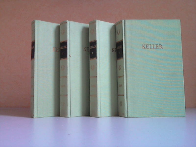 Richter, Hans;  Kellers Werke in fnf Bnden - zweiter, dritter, vierter und fnfter Band 4 Bcher 