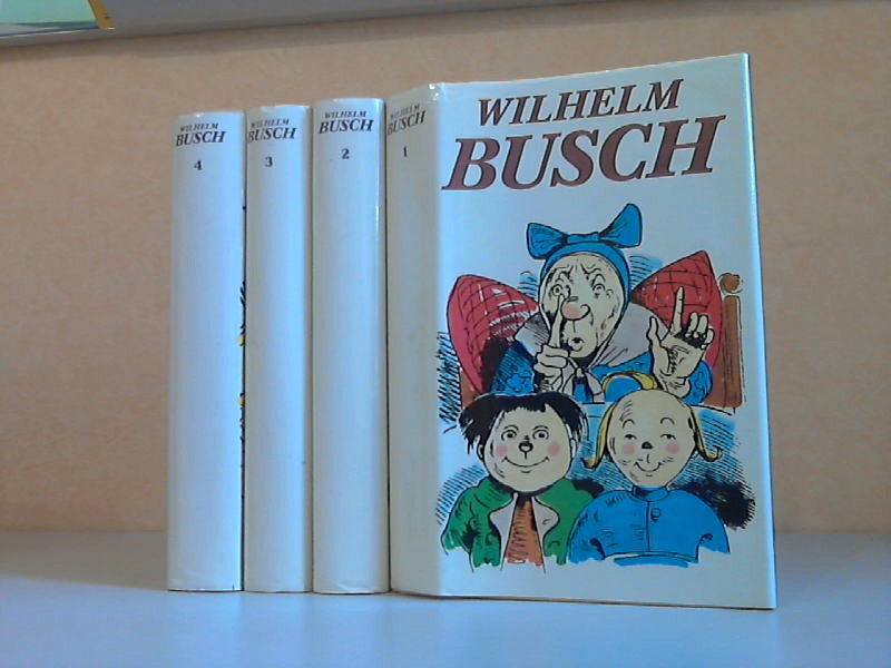 Wilhelm Busch. Band 1 bis 4 4 Bücher