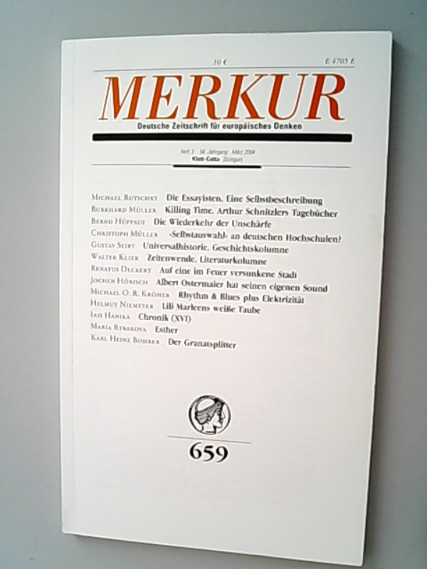 (2004) Merkur: Deutsche Zeitschrift für europäisches Denken