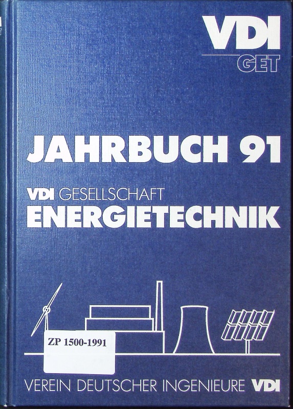 Jahrbuch '91. - VDI-Gesellschaft Energietechnik