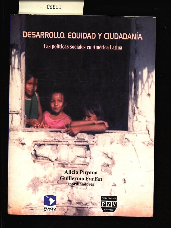 Desarrollo, equidad y ciudadanía. Las políticas sociales en América Latina. 1. ed. - Puyana, de