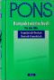 PONS Kompaktwörterbuch Teil: Französisch-Deutsch, Deutsch-Französisch.   2. Aufl., Neubearb. - Erich Weis, Heinrich Mattutat