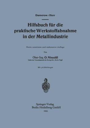 Hilfsbuch für die praktische Werkstoffabnahme in der Metallindustrie (German Edition) - Damerow, Ernst
