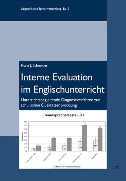Interne Evaluation im Englischunterricht: Unterrichtsbegleitende Diagnoseverfahren zur schulischen Qualitätsentwicklung - J Schneider, Franz