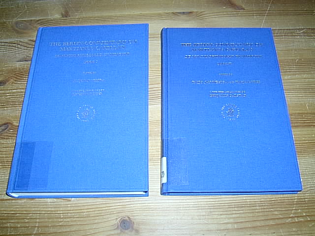 The Berlin Commentary on Martianus Capella's De Nuptiis Philologiae et Mercurii. 2 volumes. (= Mittellateinische Studien und Texte, Volumes XX + XXIII).