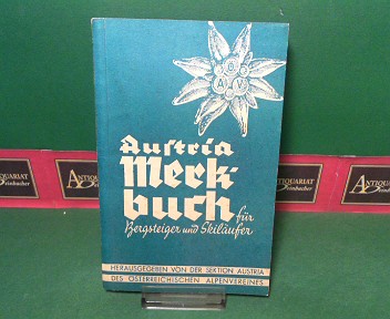 Janofsky, Rudolf:  Austria-Merkbuch fr Bergsteiger und Skilufer - 1956. 