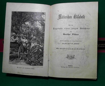 Filhes, Bertha:  Mtterchen Elisabeth - Aus dem Tagebuche eines jungen Mdchens. 