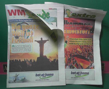 WM-Extra der Kronen Zeitung zur Fußball-WM 2014 - Heft 1-40 (vollständig).