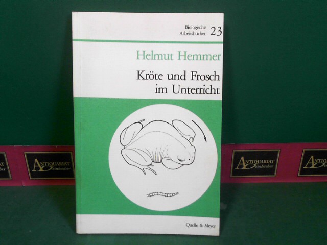 Hemmer, Helmut:  Krte und Frosch im Unterricht (= Biologische Arbeitsbcher, Band 23). 