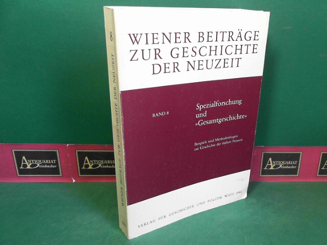 Klingenstein, Grete und Heinrich Lutz:  Spezialforschung und 