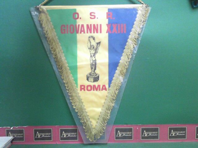 OSR Giovanni Roma:  Fuballwimpel O.S.R. Giovanni XXIII Roma 