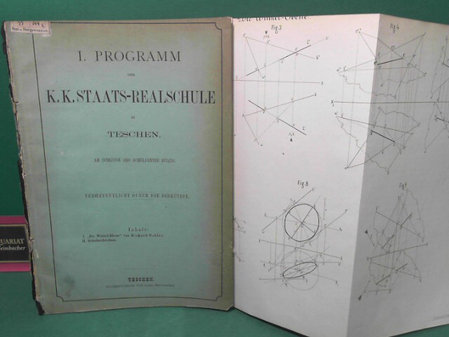 Die Winkel-Ebene. (= im I.Programm der k.k.Staats-Realschule in Teschen, am Schlusse des Schuljahres 1873/74).