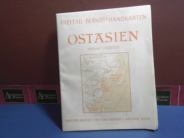 Freytag, G.:  Freytag-Berndt`s Handkarten: Ostasien. Mastab 1:6,000.000. Stand 1942. 