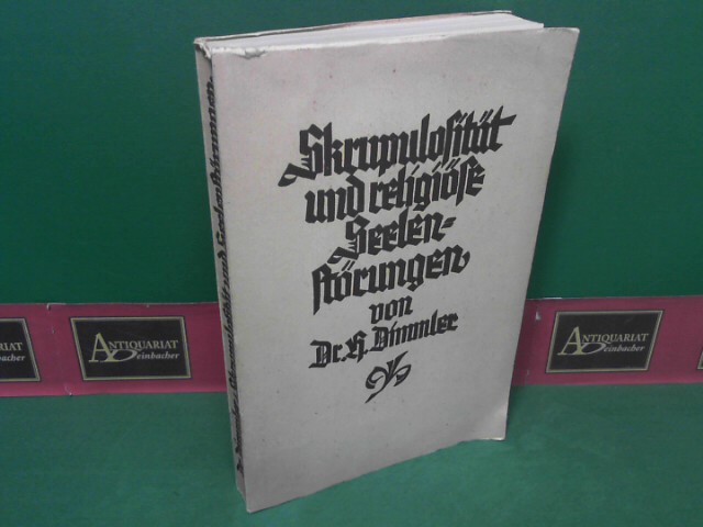 Dimmler, Hermann:  Skrupulositt und religise Seelenstrungen. 