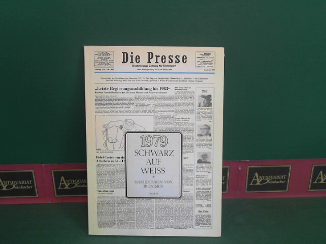 Die Presse, Ironimus Karikaturen des Jahres 1979 - Schwarz auf Weiss, Band 24.