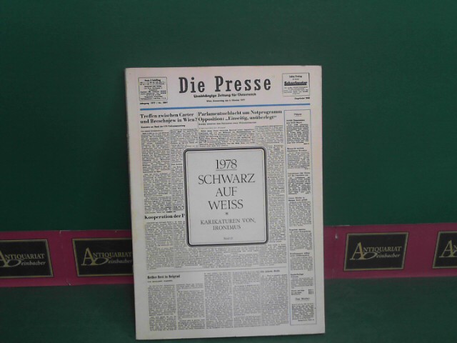 Die Presse, Ironimus Karikaturen des Jahres 1978 - Schwarz auf Weiss, Band 23.