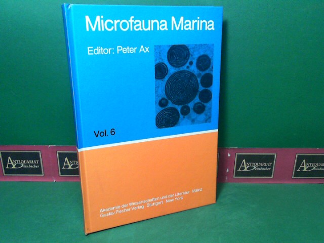 Ax, Peter:  Microfauna Marina Volume 6. (= Akademie der Wissenschaften und der Literatur, Mathematisch-naturwissenschaftliche Klasse, Kommission fr Zoologie). 