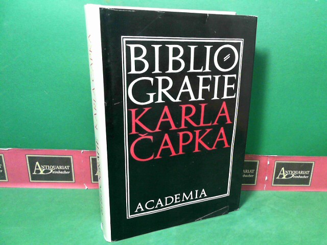 Bibliografie Karla Capka [Karel Capek].