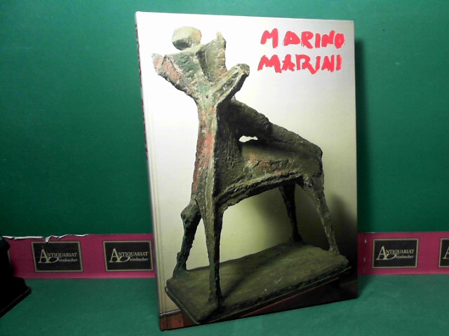Habarta, Gerhard:  Marino Marini (1901-1980) in Wien - Plastiken, Bilder, Zeichnungen. (= Katalog Nr. 8 anllich der gleichnamigen Ausstellung). 