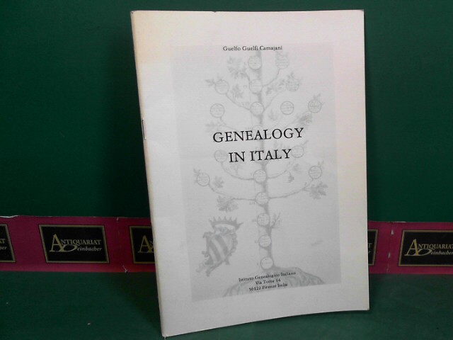 Camajani, Guelfo Guelfi:  Genealogy in Italy. 