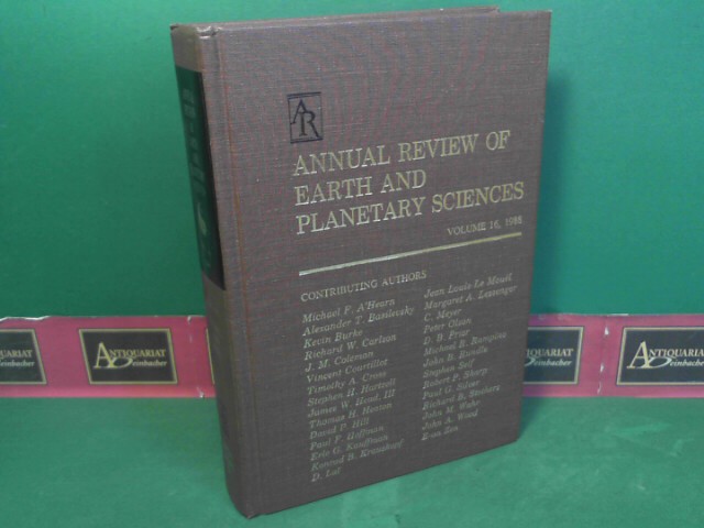 Wetherill, George W., Arden L. Albee and Francis G. Stehli:  Annual Review of Earth and Planetary Sciences - Volume 16, 1988. 