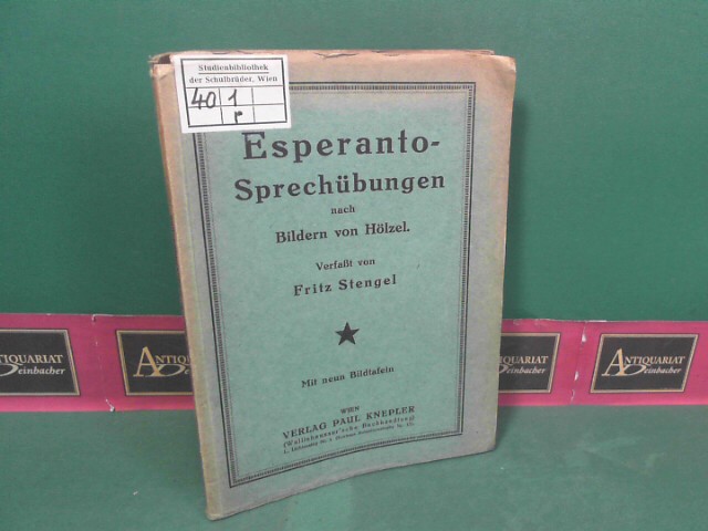 Stengel, Fritz:  Esperanto-Sprechbungen. 