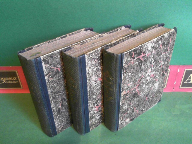 Wieland, Christoph Martin (1733-1813:  Geschichte des Agathon. (in drei Bänden). (= C.M.Wielands sämmtliche Werke, Band 9-11). 