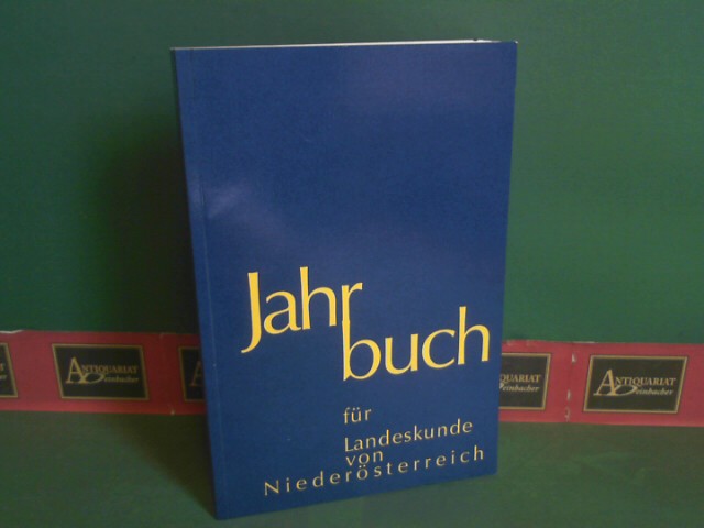 Jahrbuch für Landeskunde von Niederösterreich - Neue Folge 77/78, 2011-2012.
