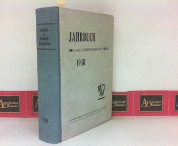Zentralverband des deutschen Baugewerbes (Hrsg.):  Jahrbuch des deutschen Baugewerbes - 1958. 