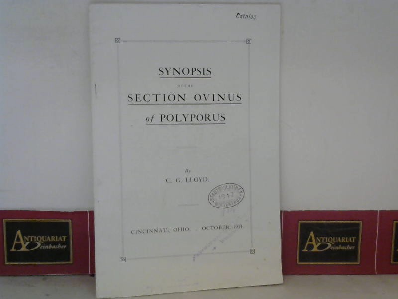 Synopsis of the section ovinus of Polyporus - Mycological Notes.