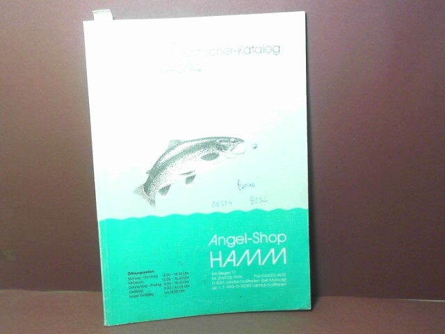 Angelshop HAMM (Hrsg.):  Fliegenfischer-Katalog 1993/94. 