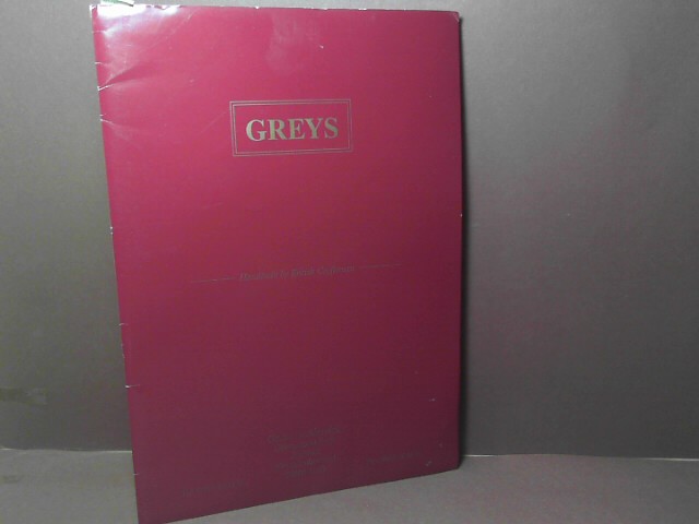 Greys of Alnwick (Hrsg.):  Katalog der Firma Greys of Alnwick. 