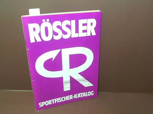 Rssler (Hrsg.):  Rssler Sportfischer-Katalog 1986. 