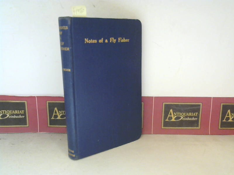Jackson, W.S.:  Notes of a Fly Fisher - An Attempt at a Grammer of the Art for Biginners: with Hints on Health. 