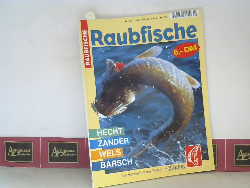 Kuleisa, Bernd (Red.):  Raubfische. (= Sonderheft der Zeitschrift Blinker Nr.68). 