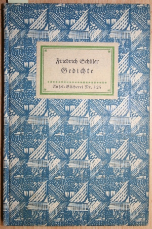Schiller, Friedrich:  Gedichte 