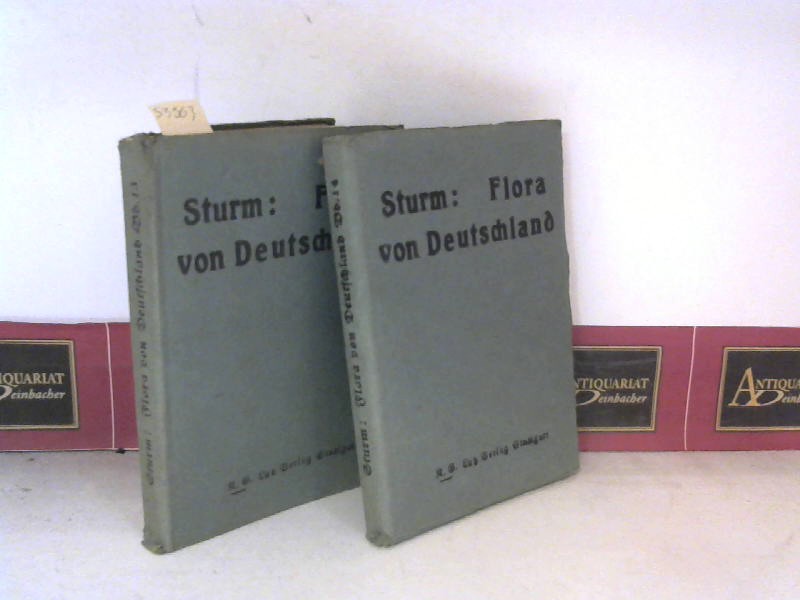 Krause, Ernst H.L.:  J. Sturms Flora von Deutschland in Abbildungen nach der Natur. - 13/14.Band: Haufenblütige. Aggregatae. 