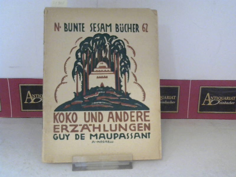 Koko und andere Erzählungen. (= Bunte Sesam Bücher, Band 62).